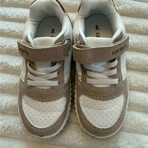 Carter's Kids Sneakers in White and Tan